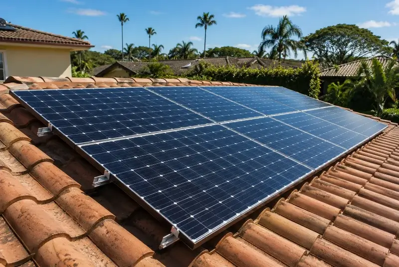 Installation de panneaux solaires à Saint-Vincent-de-Cosse